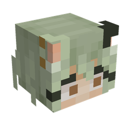 Blue skin: head render