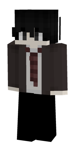 Black skin: body, front render