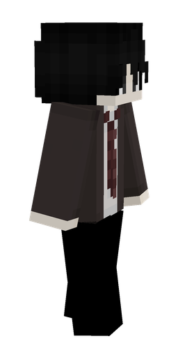 Black skin: body, right side render