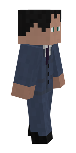 Black skin: body, right side render