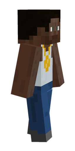 Black skin: body, right side render