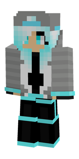 Black skin: body, front render