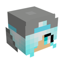 Black skin: head render