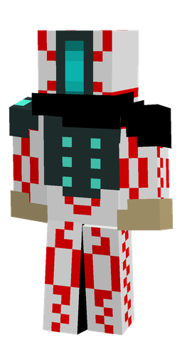 Blue skin: body, front render