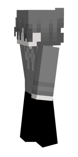 Black skin: body, left side render