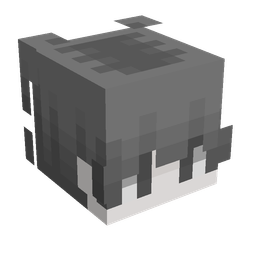 Black skin: head render