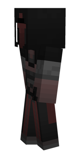 Black skin: body, left side render