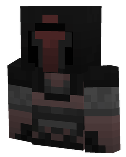 Black skin: bust render