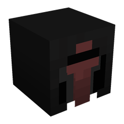 Black skin: head render
