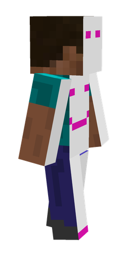 Blue skin: body, right side render