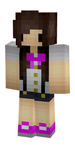 Brown skin: body, front render