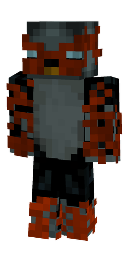 Black skin: body, front render