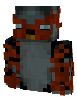 Black skin: bust render