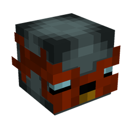 Black skin: head render