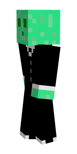 Black skin: body, left side render