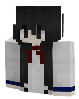 Black skin: bust render