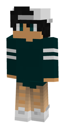Black skin: body, front render
