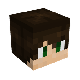 Black skin: head render