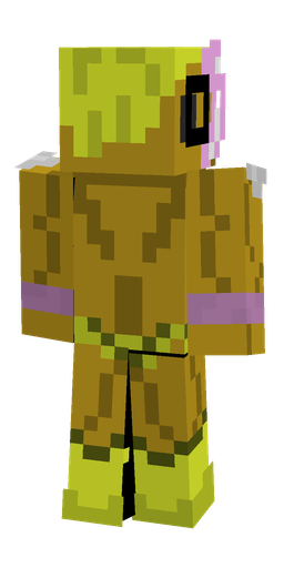 Classic skin: body, back render