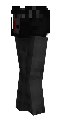 Black skin: body, left side render