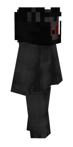 Black skin: body, right side render