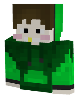 Blue skin: bust render