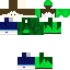 Blue skin: raw texture render
