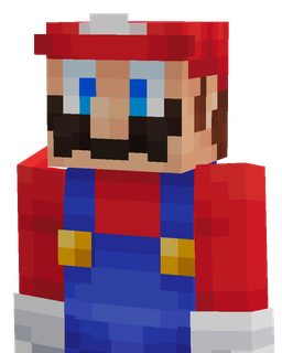 Blue skin: bust render