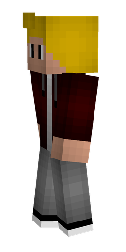Black skin: body, left side render