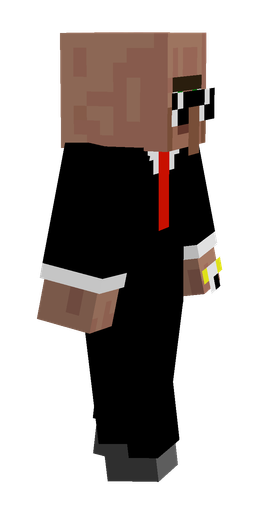 Black skin: body, right side render