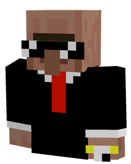 Black skin: bust render