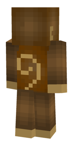 Brown skin: body, back render