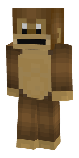Brown skin: body, front render