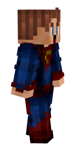 Black skin: body, right side render