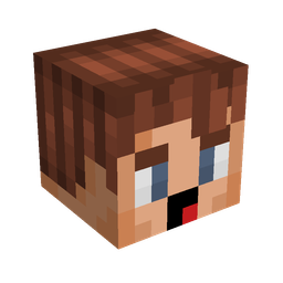 Black skin: head render