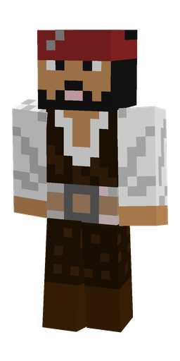 Black skin: body, front render