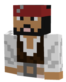 Black skin: bust render