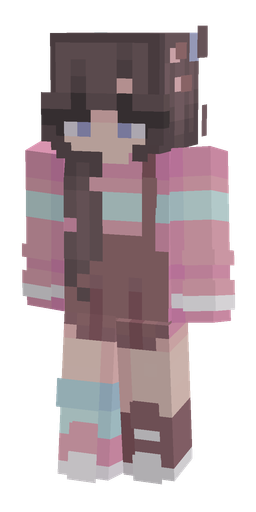 Gray skin: body, front render