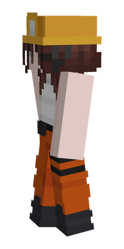 Black skin: body, left side render