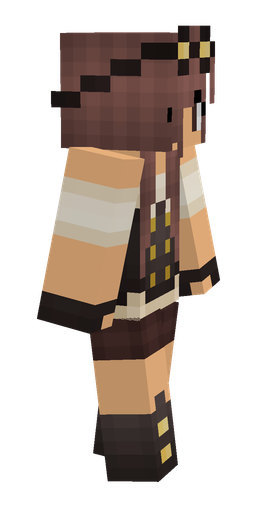 Black skin: body, right side render
