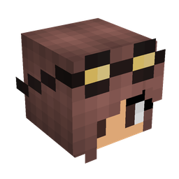 Black skin: head render