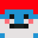 Blue skin: face render