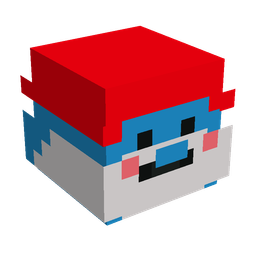 Blue skin: head render