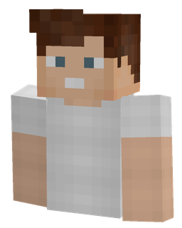 Brown skin: bust render