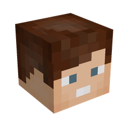 Brown skin: head render