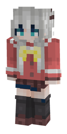 Red skin: body, front render