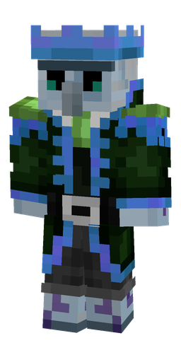 Black skin: body, front render