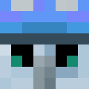 Black skin: face render