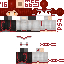 Classic skin: raw texture render