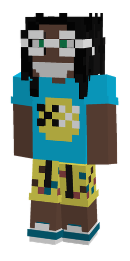 Black skin: body, front render